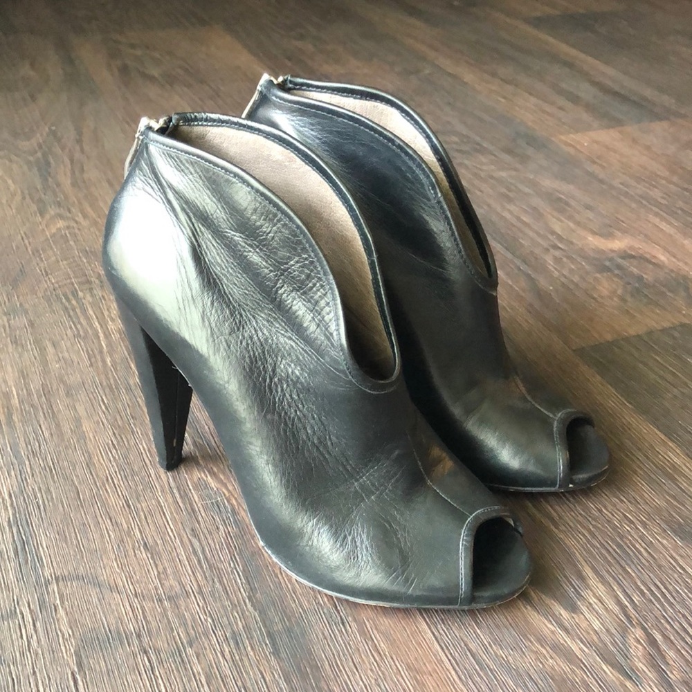 Open Toe Booties